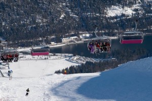 Christlum: Auch im Winter kommen die Urlaubsgäste gern. Das Skigebiet Christlum ist zwar klein, dafür aber fein.