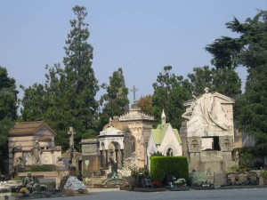 Der Cimitero Monumentale in Mailand. Foto: Kathrin Schierl