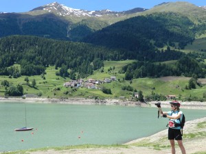 Das Gebiet rund um den Reschensee bietet dem Urlauber zahlreiche Möglichkeiten bester Unterhaltung. - Foto: Dieter Warnick