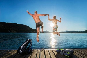 Baden und Schwimmen ist das eine, Kärntens Campingplätze machen aber noch ganz andere Angebote. Foto: Daniel Zupanc/KärntenWerbung