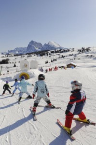 Für Familien mit Kindern ist die Seiser Alm nur zu empfehlen. – Foto: Seiser Alm Marketing/Laurin Moser 