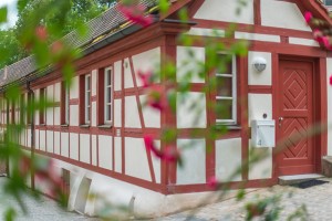 Neu renoviertes Fachwerkhaus in der Fischgrubengasse. – Foto: Stadt Schwabach