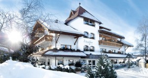 Das Sporthotel Winkler im Winter.