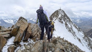 Es ist geschafft. - Foto: TVB Pitztal/Roman Tyulyakov