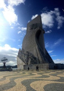 Das Entdeckerdenkmal in Belem.