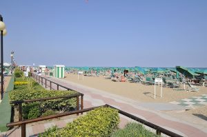 Privatstrand des Hotel Jadran. Foto: Hotel Jadran