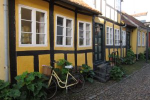 Alte Fachwerkhäuser verleihen Ærøskøbing eine idyllische Atmosphäre.