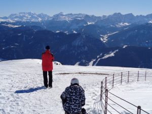 Die Aussicht vom Kronplatz ist phänomenal – "Kaiserwetter" vorausgesetzt. - Foto: Dieter Warnick