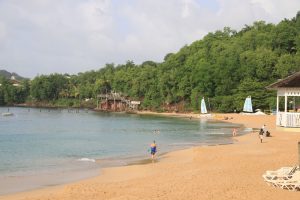 Strand-Paradies in Saint-Lucia.