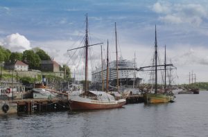 Die Mein Schiff 4 im Hafen von Oslo (Bild: Oliver Richter)