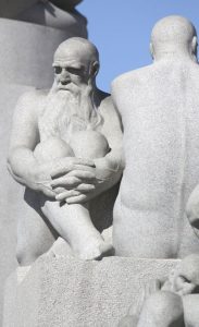 Granitskulptur im Vigelandspark (Bild: Oliver Richter)