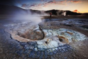 Die Insel ist geprägt von viel geothermaler Aktivität. Foto: Guide to Iceland