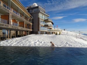 Das Alpinhotel Pacheiner vereint die Elemente Wasser, Luft und Erde auf ganz außergewöhnliche Art und Weise. - Foto: Dieter Warnick