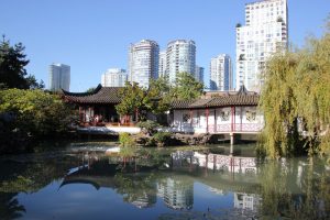 Vancouver ist für viele die schönste Stadt der Welt. Hier ein Blick auf Dr. Sun Yat-Sen Classical Chinese Garden