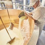 Lab ist ein Gemisch aus den Enzymen Chymosin und Pepsin und für die Zubereitung von Käse unentbehrlich. - Foto: Bayern.by – Gert Krautbauer