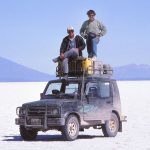 Auf dem Salar de Ujuni in Bolivien