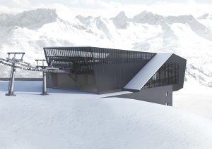 Mehr Abfahrtsmöglichkeiten, mehr Komfort – im Winter 2019/20 bereichert die neue Schindlergratbahn das Skigebiet von St. Anton am Arlberg. – Foto: Arlberger Bergbahnen AG