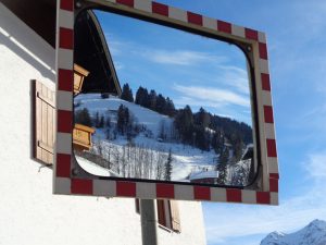 Ein Blick in den „Rückspiegel“… - Foto: Dieter Warnick