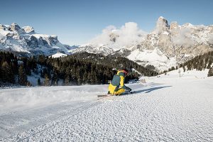 Am 5. Dezember hat in Alta Badia die Skisaison unter strengen Sicherheitsmaßnahmen begonnen.. – Foto: Alex Moling