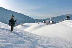 Winterlandschaft bei Arriach. – Foto: Region Villach Tourismus / Adrian Hipp