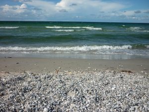 Am Strand bei Nyköbing.