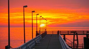 Sonnenaufgang in Timmendorfer Strand. – Foto: TSNT GmbH