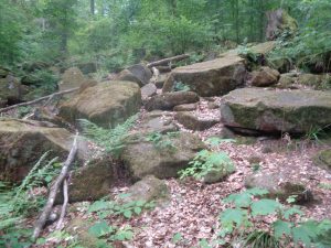 Oberhalb in Miltenberg liegt das faszinierende, sogenannte Felsenmeer. –Foto: Dieter Warnick