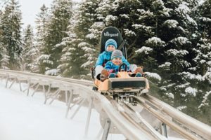 Die Allwetter-Rodelbahn Blomberg‑Blitz lässt mit Geschwindigkeiten von bis zu 40km/h aufhorchen. - Foto: Stadt Bad Tölz