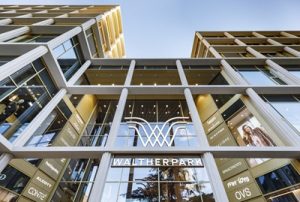 Der WaltherPark schlägt ein neues Kapitel im Bozener Stadtbild auf. – Foto: Courtesy Waltherpark