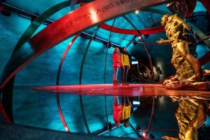 Alpine Sensation- das Eismuseum erinnert an den Eisenbahnpionier Adolf Gyer-Zeller (1839-1899). – Foto: Jungfraubahnen ©David Birri