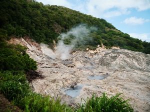 Auch Schwefelquellen gibt es. - Foto: Saint Lucia Tourism Authority